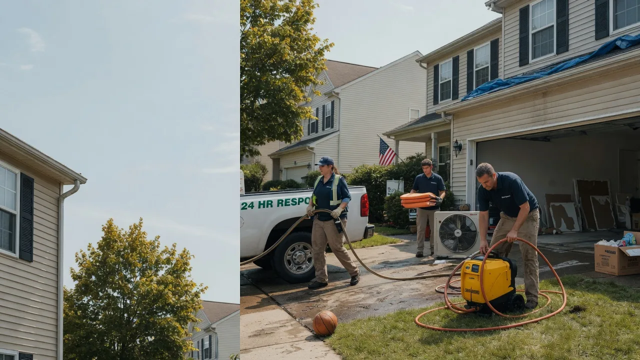 Emergency Water Damage Restoration in Montpelier Station, VA near me